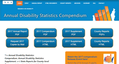 Desktop Screenshot of disabilitycompendium.org